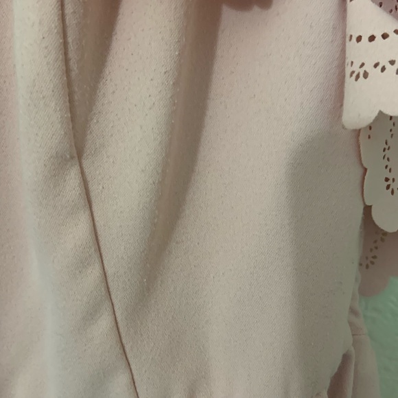 Baby Pink Lovers & Friends Off The Shoulder Dress - Picture 5 of 5